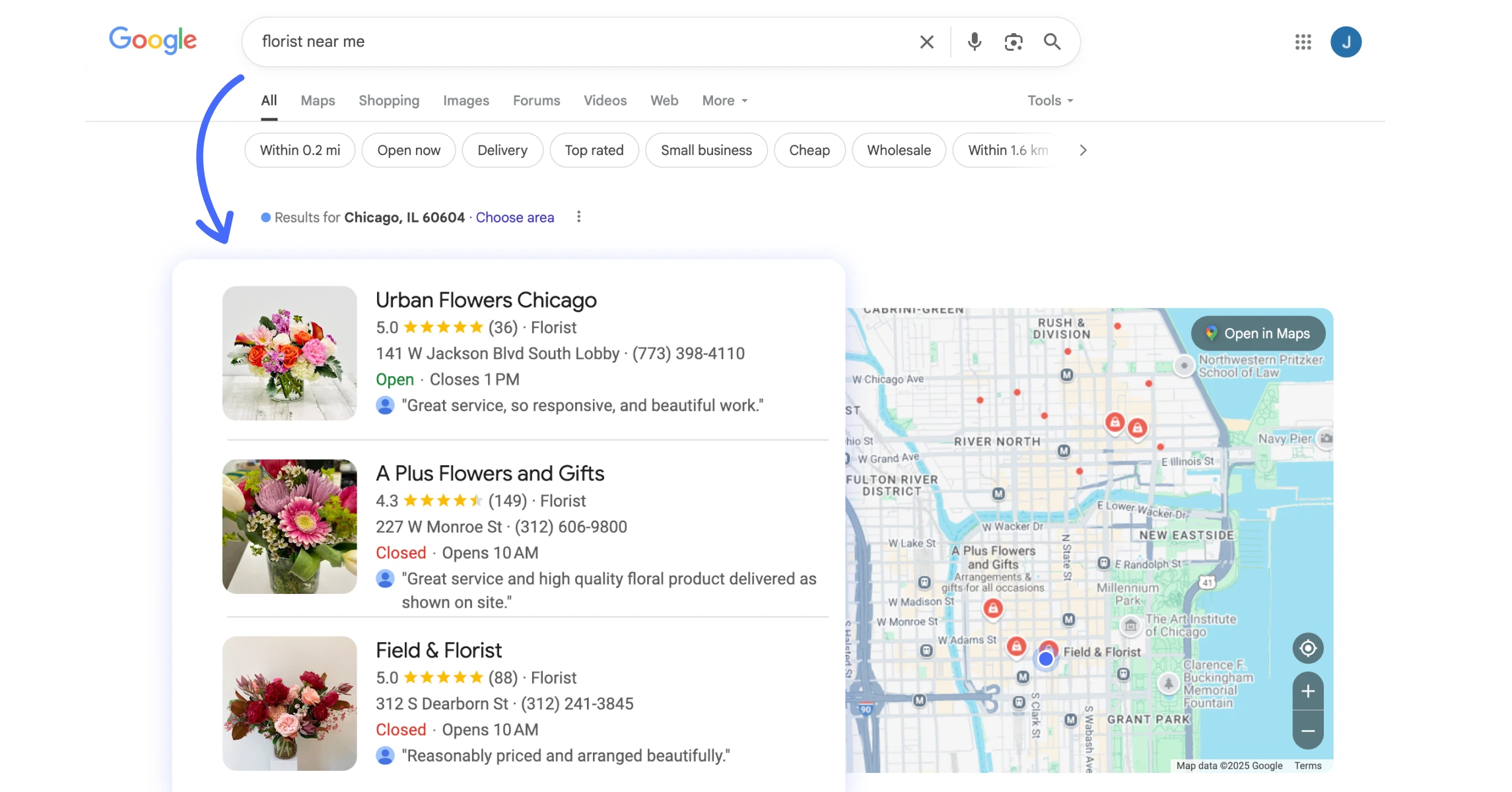 Google Local Pack