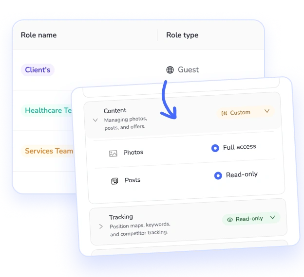 Team & client access