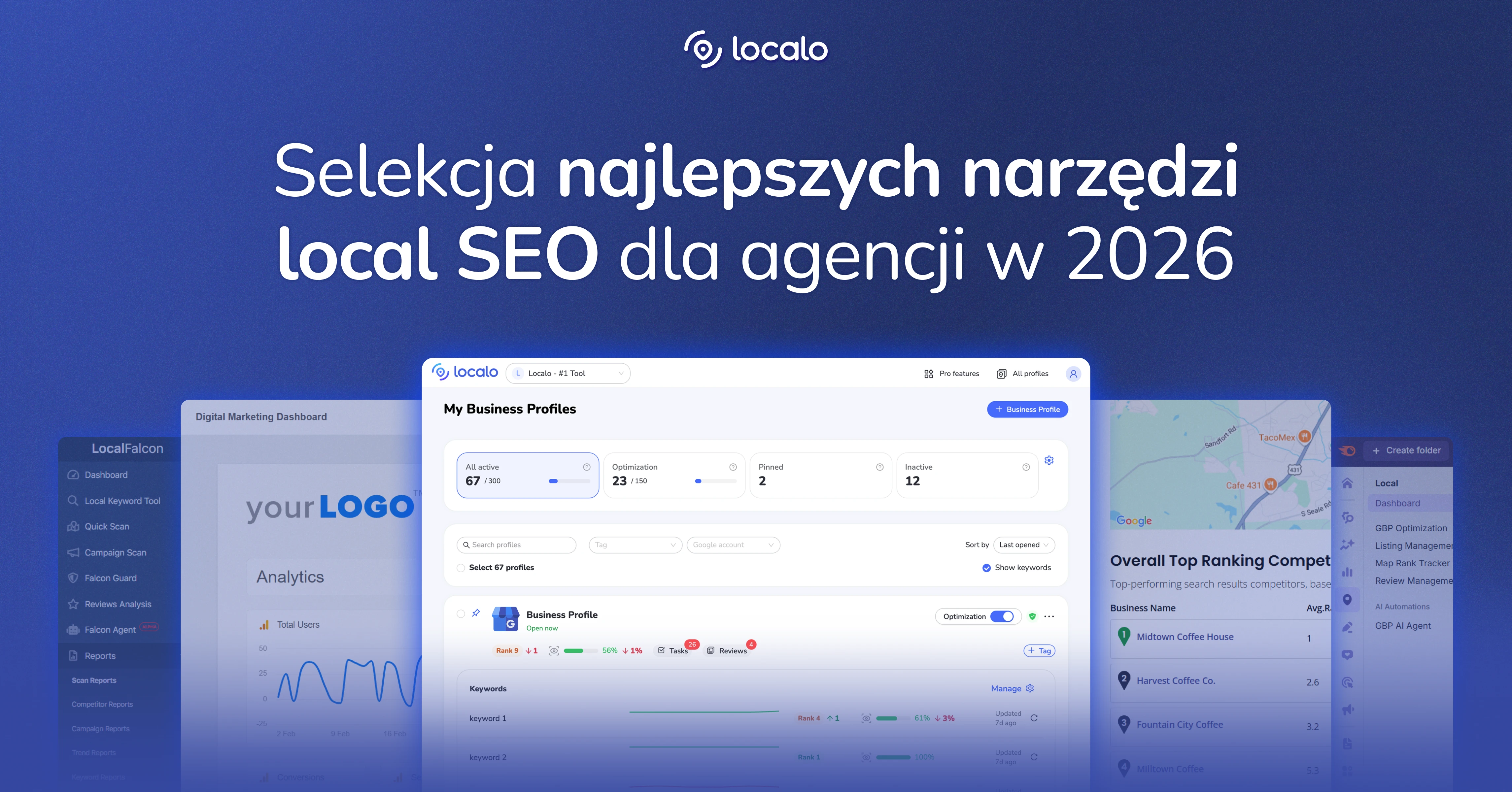 10 najlepszych narzędzi local SEO dla agencji w 2026